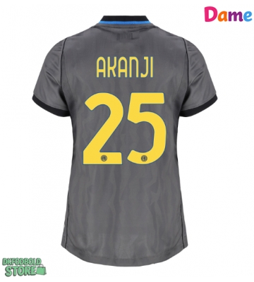 Inter Milan Manuel Akanji #25 Replika Tredjetrøje Dame 2026-27 Kortærmet